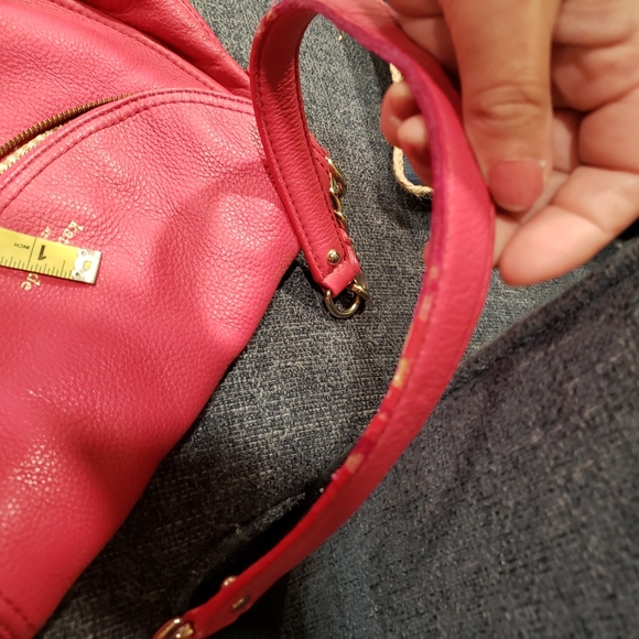 Kate Spade Pink Pebble Leather Shoulder Bag So many pockets! - Picture 4 of 9